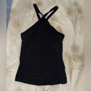 Old Navy Black Halter Tank Top